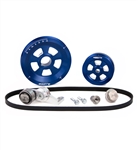 MST - BLUE - RENEGADE - COMPLETE SERPENTINE PULLEY SYSTEM