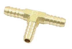 EMPI 43-4402 - 1/4" BRASS FUEL FITTING "T", EACH