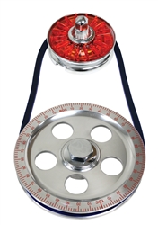 Standard Size Pulley Kit w/ Alt Pulley Cover - Smoke