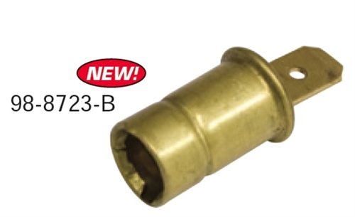 111 957 397 - Bulb Socket with Push-In Connector. Used in Instrument Panel, All Years - EMPI 98-8723-B
