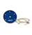 MST - BLUE - BILLET OIL SUMP COVER PLATE WITH GASKETS & DRAIN PLUG