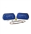 MST - BLUE - BILLET ALUMINUM VALVE COVERS WITH VENTS - USES STOCK VALVE COVER GASKETS