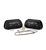 MST - BLACK - BILLET ALUMINUM VALVE COVERS WITH VENTS - USES STOCK VALVE COVER GASKETS