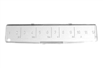 Fuse Box Cover - 12 Fuse - Bug 1973-1978; Ghia 1973-1974 - 111-937-555D