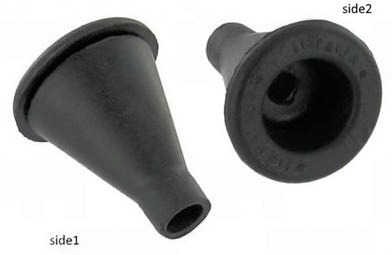 Headlight Wire Grommet - 24/27mm Hole - Bug 1971-1979; Bus 1972-1979; Super Beetle 1973-1979