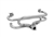 BUGPACK 1 3/8" STREET HEADER- STAINLESS STEEL - B2-0311-S