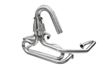 STAINLESS STEEL1 5/8" U-BEND STINGER OFF-ROAD COMPETITION EXHAUST SYSTEM - BUGPACK B2-0461-2