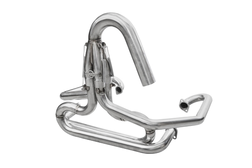 STAINLESS STEEL1 1/2" U-BEND STINGER OFF-ROAD COMPETITION EXHAUST SYSTEM - BUGPACK B2-0501-2