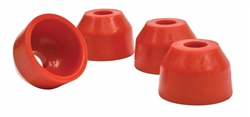 B557521 - Urethane Tie Rod Boots, Stock VW, (4), Red