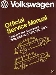 VW TECH BOOKS TYPE, 68-73