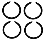 EMPI 16-2260 - REPLACEMENT CIRCLIPS FOR Bug & TYPE 2 AXLES, 4 PCS.