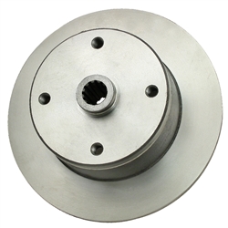 EMPI 22-2842-B - REPL. REAR BRAKE ROTOR, 4/130, SWING AXLE, THRU 68, SHORT SPLINE, EACH CAN ALSO BE USED FOR I.R.S. 68-ON, REQUIRES P/N: 22-5281-7 SPACER FOR I.R.S. APPLICATION