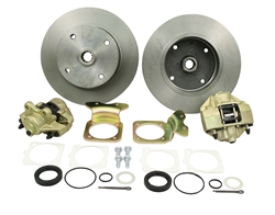 EMPI 22-2861 - REAR DISC BRAKE KIT WITHOUT EMERGENCY BRAKE - 4X130 WITH 1.5MM THREADS - SWING AXLE 1968 ; IRS 1968-1979