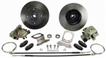 Rear Disc Brake Kit, 4x130 with 14x1.5mm threads, I.R.S. 68-72 & Swing Axle 68 - EMPI 22-2870-0