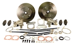 EMPI 22-2871 - REAR DISC BRAKE KIT WITH E-BRAKE - 4X130 WITH 14X1.5MM THREADS - I.R.S. 73-79