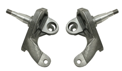 FORGED 2 1/2" LOWERING DROP SPINDLES - BALL JOINT - DISC
