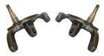 EMPI 22-3975- FORGED 2 1/2" LOWERING DROP SPINDLES - BALL JOINT - DRUM