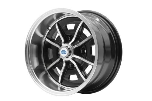 EMPI EMPI Sprintstar Wheel, 8 Spoke, 15x8” 4x130, Gloss Black w/ Polished Spokes and Lip - EMPI 2322