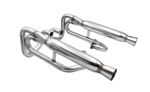 Buggy Dual Exhaust, Stainless Steel Without Heater Box - For Single & Dual Carbs - EMPI 3372