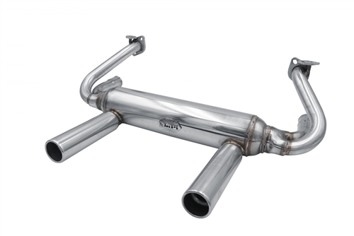 EMPI 3421 - STAINLESS STEEL 2- TIP DELUXE EXHAUST - FOR BUG & GHIA