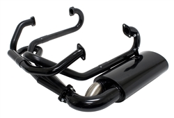 EMPI 3485 - Sideflow Merged Exhaust System w/ Muffler, Bug 66-73 Upright Engines Only, 1300-1600cc