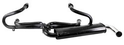 EMPI 3661 - SINGLE QUIET PACK EXHAUST SYSTEM - SMALL 3 BOLT - 1500-1600CC