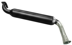 Single Glass Pack Muffler