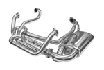 EMPI 3769 - S/S Sideflow Merged Exhaust System w/ Muffler, Type 1 66-73 Upright Engines Only, 1300-1600cc