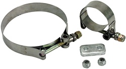 Racing Muffler - Mounting Clamps Only