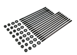 CHROMOLY CASE STUDS - STOCK LENGTH - 8MM - SINGLE PORT HEADS