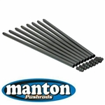 EMPI 4022 - MANTON PUSH RODS - CUT TO LENGTH - 11.500" OAL X 3/8" X .035" WALL THICKNESS, SET OF 8