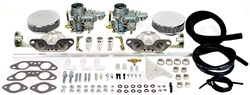 EMPI 47-7412 - EMPI DUAL 34 EPC CARBURETOR KIT - 1700CC-2000CC T2 T4 & 914 ENGINES WITH AIR CLEANERS