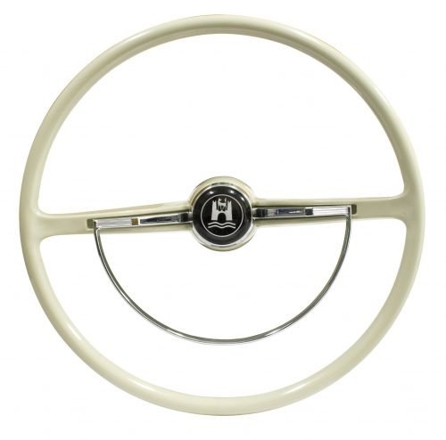 Complete Steering Wheel Kit, Silver -Fits Bug 1962-1971, Ghia 1962-1971, Type 3 1962-1971 EMPI 79-4005-0
