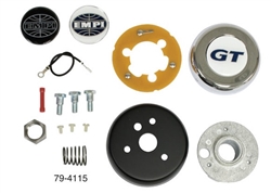 EMPI 79-4115 - EMPI Steering Wheel Adapter Kit, Type 1 Bug and Ghia, 60-74Ã‚Â½, I.D. Spline Area .795, O.D. Spine Area .835, 40 Splines