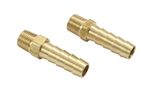 EMPI 9097 - 5/16" FUEL FITTING WITH BARB END - PAIR - FOR FUEL PRESSURE REGULATOR & FUEL PUMPS