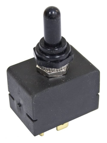 Sealed Toggle Switch, Molded, Off/On/Momentary-On - 20 AMP - EMPI 9362