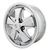 EMPI 9694 - 911 ALLOY RIM - All Chrome -  ET 20 - BS 4" - 60* SEAT -5X112 - 15"X5 1/2"