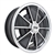 EMPI 9697 - BRM RIM - Gloss Black w/ Polished Lip & Spoke Edges -  ET 12 - BS 3 5/8" - 60* SEAT -5x112 - 15"X5.5"