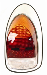 TAIL LIGHT ASSEMBLY - RIGHT - 68-70 - EURO STYLE - PAINTED METAL