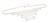 EMPI 98-6991-B / 111-698-700 - 7 PC METAL BRAKE LINE KIT - UPTO 1966 BUG