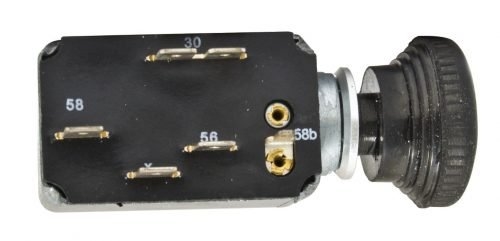 HEADLIGHT SWITCH - 6 PRONG - BUG 1968-1970 - EMPI 98-9423-B - 311-941-531B
