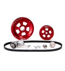MST - RED - RENEGADE - COMPLETE SERPENTINE PULLEY SYSTEM