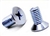 DOOR WINDER / CRANK SCREW - LATE BEETLE & BUS - EACH - N142161
