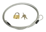 Lock and Cable for Car Covers  -  15-6415