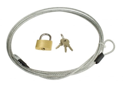 Lock and Cable for Car Covers  -  15-6415