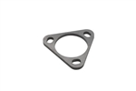 Empi 3698  -  Steel Flanges   -  small 3 bolt muffler flange  -  2''  -  Slotted holes