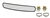 Convex Rear View Mirror - 17'' - 4588