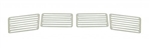 Engine Deck Lid Trim - 4 piece grille set - Aluminum - Bug - 6426