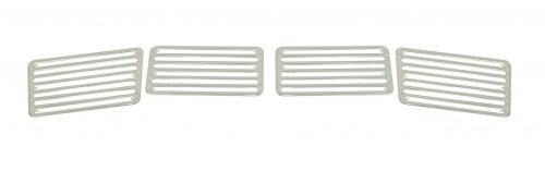 Engine Deck Lid Trim  -  4 piece grille set  - Aluminum  - Bug  - 6426