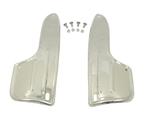 Vintage Fender Guards  -  Polished - Rear - Bug  -  Pair  - w/hardware   -  6444